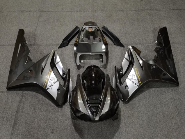2009-2012 Glänzend Grau Triumph Daytona 675 Motorrad Verkleidung