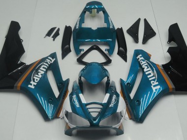 2009-2012 Glänzend Hellblau Triumph Daytona 675 Motorrad Verkleidung
