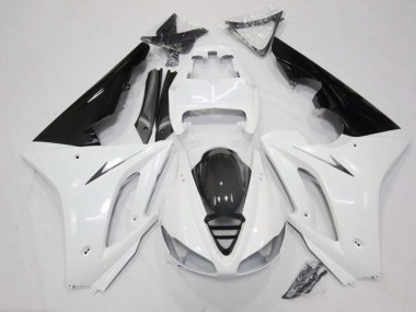 2009-2012 Glänzend Weiß Triumph Daytona 675 Motorrad Verkleidung