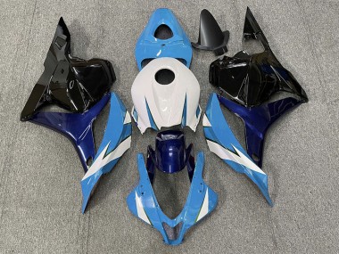 2009-2012 Hellblau & Weiß Honda CBR600RR Motorrad Verkleidung