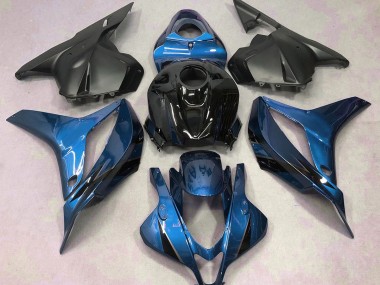 2009-2012 Hellblau Mit Schwarz Honda CBR600RR Motorrad Verkleidung