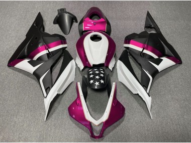 2009-2012 Matt Schwarzer & Rosa Stern Honda CBR600RR Motorrad Verkleidung