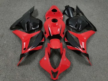 2009-2012 OEM Stil Rot & Schwarz Honda CBR600RR Motorrad Verkleidung