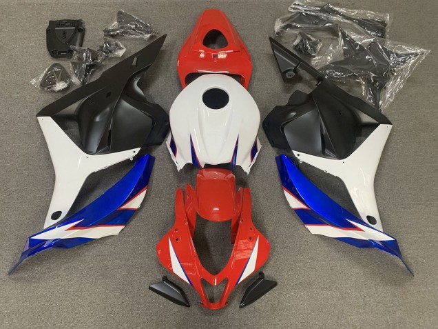 2009-2012 Rot Glänzend Blau & Weiß Honda CBR600RR Motorrad Verkleidung 2009-2012 Rot Glänzend Blau & Weiß Honda CBR600RR Motorrad Verkleidung