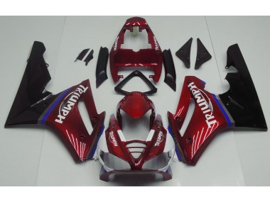 2009-2012 Rot Glänzend Triumph Daytona 675 Motorrad Verkleidung