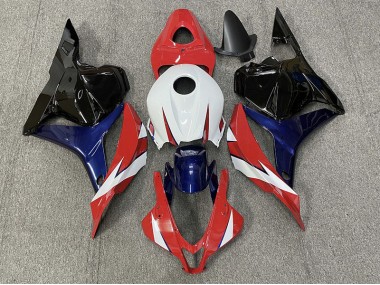 2009-2012 Rot & Weiß Honda CBR600RR Motorrad Verkleidung