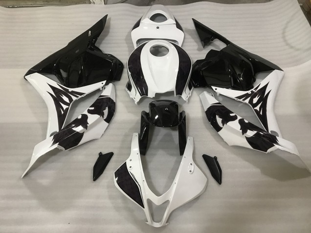 2009-2012 Schwarz/Weiß Benutzerdefiniert Honda CBR600RR Motorrad Verkleidung 2009-2012 Schwarz/Weiß Benutzerdefiniert Honda CBR600RR Motorrad Verkleidung