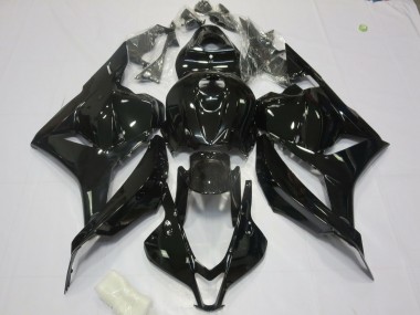 2009-2012 Schwarz Glänzend OEM Stil Honda CBR600RR Motorrad Verkleidung