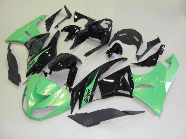 2009-2012 Spezial Grün Kawasaki ZX6R Motorrad Verkleidung 2009-2012 Spezial Grün Kawasaki ZX6R Motorrad Verkleidung