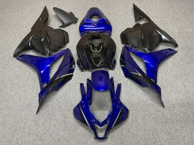 2009-2012 Tiefes Blau Mit Schwarz Honda CBR600RR Motorrad Verkleidung