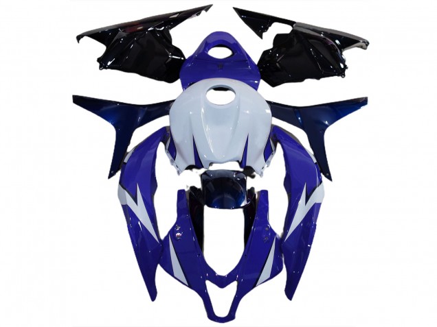 2009-2012 Zwei Blau Honda CBR600RR Motorrad Verkleidung
