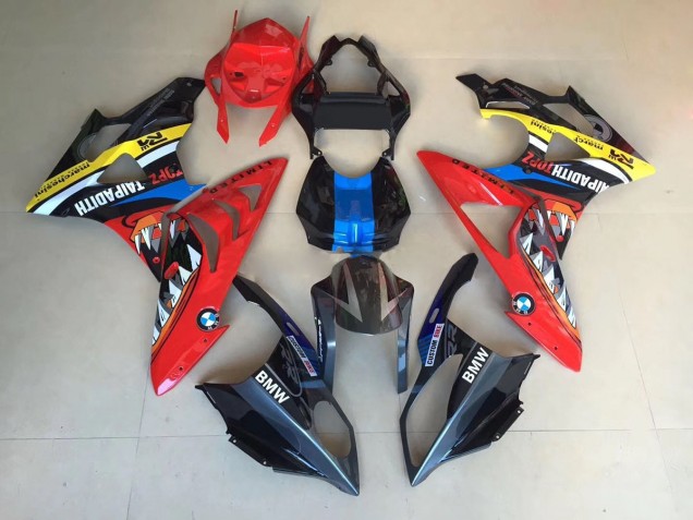 2009-2014 Alien Blau & Weiß BMW S1000RR Motorrad Verkleidung 2009-2014 Alien Blau & Weiß BMW S1000RR Motorrad Verkleidung
