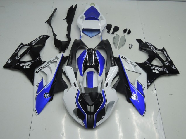 2009-2014 Alien Blau & Weiß BMW S1000RR Motorrad Verkleidung 2009-2014 Alien Blau & Weiß BMW S1000RR Motorrad Verkleidung