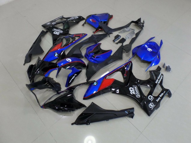 2009-2014 Alien Blau & Weiß BMW S1000RR Motorrad Verkleidung 2009-2014 Alien Blau & Weiß BMW S1000RR Motorrad Verkleidung