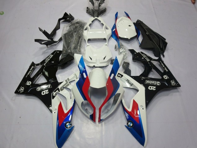 2009-2014 Alien Blau & Weiß BMW S1000RR Motorrad Verkleidung