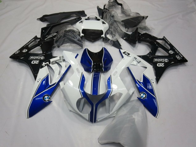 2009-2014 Alien Blau & Weiß BMW S1000RR Motorrad Verkleidung 2009-2014 Alien Blau & Weiß BMW S1000RR Motorrad Verkleidung