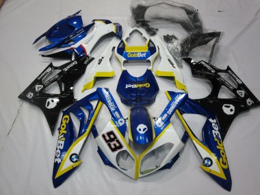 2009-2014 Alien Blau & Weiß BMW S1000RR Motorrad Verkleidung
