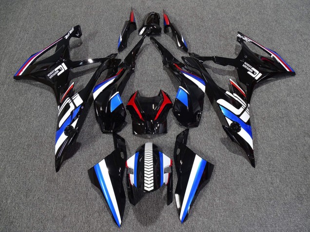 2009-2014 Alien Blau & Weiß BMW S1000RR Motorrad Verkleidung