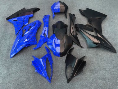 2009-2014 Alien Blau & Weiß BMW S1000RR Motorrad Verkleidung