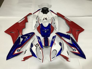 2009-2014 Alien Blau & Weiß BMW S1000RR Motorrad Verkleidung