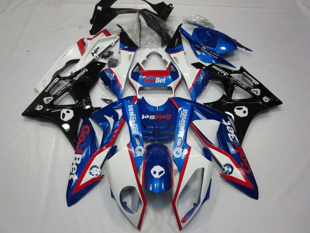 2009-2014 Alien Blau & Weiß BMW S1000RR Motorrad Verkleidung 2009-2014 Alien Blau & Weiß BMW S1000RR Motorrad Verkleidung