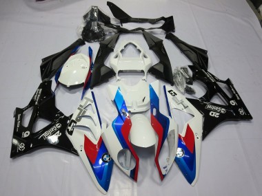 2009-2014 Alien Blau & Weiß BMW S1000RR Motorrad Verkleidung