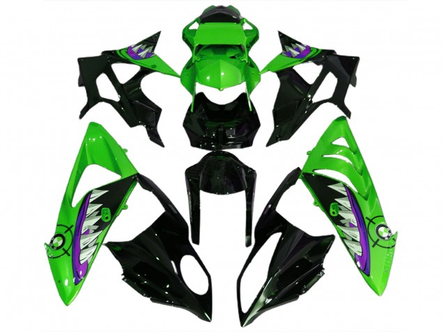 2009-2014 Alien Blau & Weiß BMW S1000RR Motorrad Verkleidung 2009-2014 Alien Blau & Weiß BMW S1000RR Motorrad Verkleidung