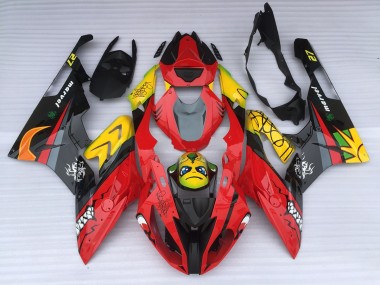 2009-2014 Alien Blau & Weiß BMW S1000RR Motorrad Verkleidung