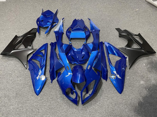 2009-2014 Alien Blau & Weiß BMW S1000RR Motorrad Verkleidung