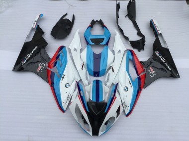 2009-2014 Alien Blau & Weiß BMW S1000RR Motorrad Verkleidung