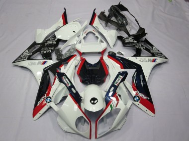 2009-2014 Alien Blau & Weiß BMW S1000RR Motorrad Verkleidung