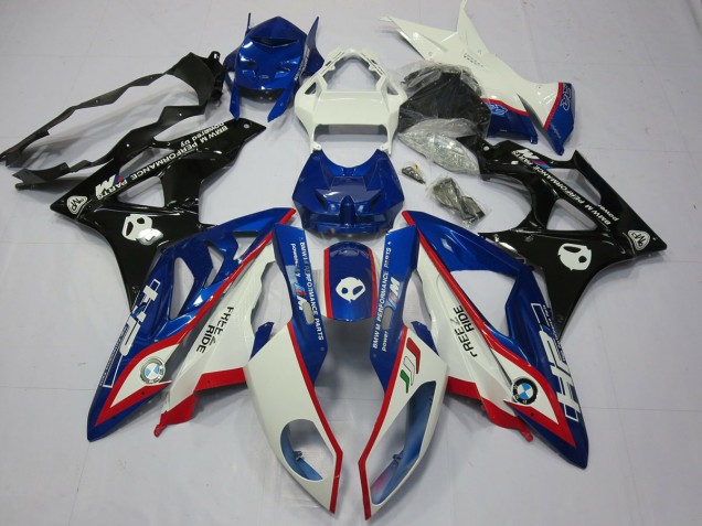 2009-2014 Alien Blau & Weiß BMW S1000RR Motorrad Verkleidung 2009-2014 Alien Blau & Weiß BMW S1000RR Motorrad Verkleidung
