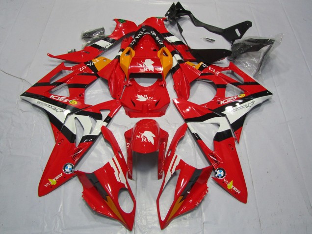 2009-2014 Alien Blau & Weiß BMW S1000RR Motorrad Verkleidung