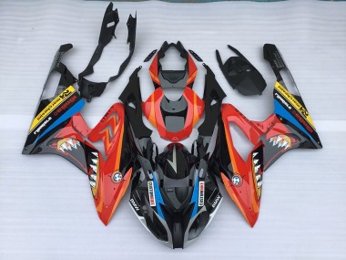 2009-2014 Alien Blau & Weiß BMW S1000RR Motorrad Verkleidung