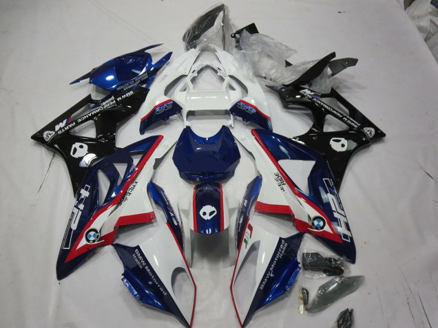 2009-2014 Alien Blau & Weiß BMW S1000RR Motorrad Verkleidung