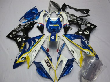 2009-2014 Alien Blau & Weiß BMW S1000RR Motorrad Verkleidung