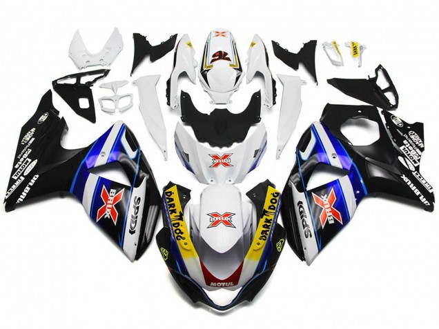 2009-2016 Benutzerdefinierter Spidi Dark Dog Suzuki GSXR 1000 Motorrad Verkleidung