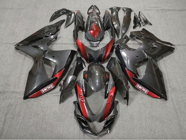 2009-2016 Kohlefaser Rot Suzuki GSXR 1000 Motorrad Verkleidung 2009-2016 Kohlefaser Rot Suzuki GSXR 1000 Motorrad Verkleidung
