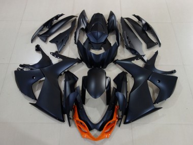 2009-2016 Matt & Orange Suzuki GSXR 1000 Motorrad Verkleidung
