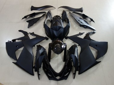 2009-2016 Matt Schwarz Suzuki GSXR 1000 Motorrad Verkleidung