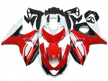 2009-2016 Rot Glanz Mit Schwarzem Stil Suzuki GSXR 1000 Motorrad Verkleidung