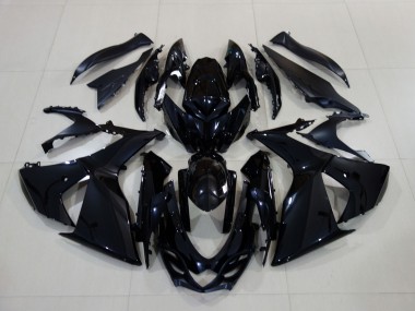 2009-2016 Schwarz Glänzend Suzuki GSXR 1000 Motorrad Verkleidung