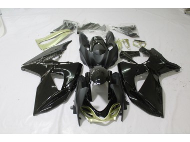 2009-2016 Schwarz-Matt Glänzend Silber Glänzend Suzuki GSXR 1000 Motorrad Verkleidung
