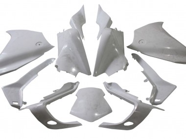 2010-2013 Weiß Honda VFR1200 Motorrad Verkleidung