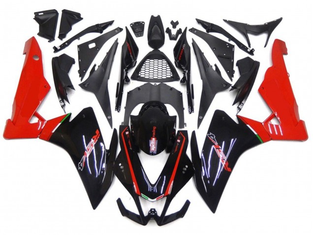 2010-2015 Rot & Schwarz Aprilia RSV4 1000 Motorrad Verkleidung 2010-2015 Rot & Schwarz Aprilia RSV4 1000 Motorrad Verkleidung