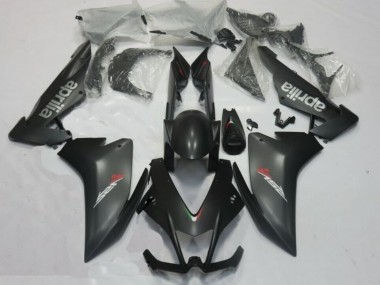 2010-2015 Vollmatt Schwarz Aprilia RSV4 1000 Motorrad Verkleidung