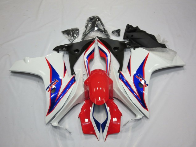 2011-2012 Blau Weiß Rot HRC Honda CBR600F Motorrad Verkleidung 2011-2012 Blau Weiß Rot HRC Honda CBR600F Motorrad Verkleidung