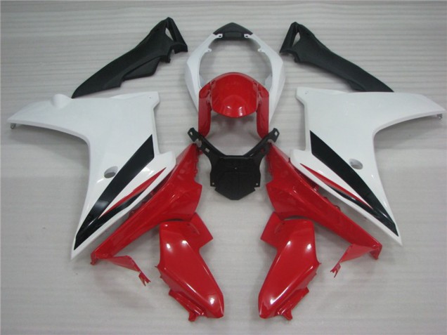 2011-2012 Weiß Schwarz & Rot Honda CBR600F Motorrad Verkleidung 2011-2012 Weiß Schwarz & Rot Honda CBR600F Motorrad Verkleidung