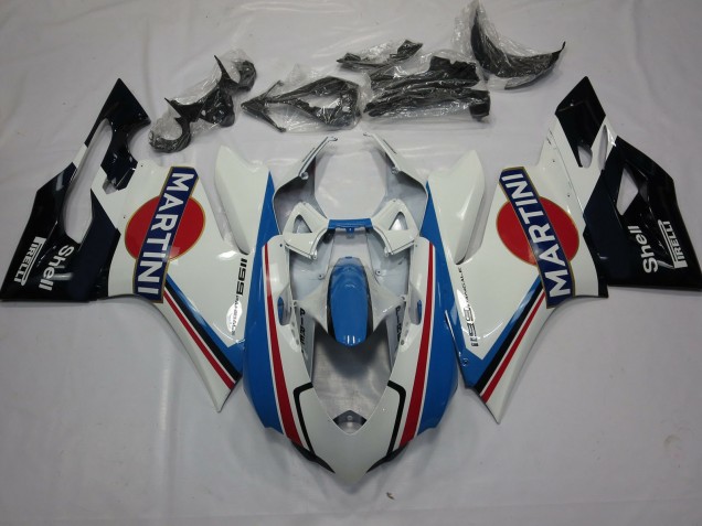2011-2014 Martini Ducati 1199 Motorrad Verkleidung 2011-2014 Martini Ducati 1199 Motorrad Verkleidung