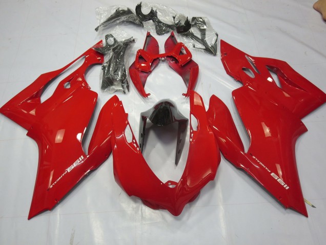 2011-2014 Schlichte Glanz Rot Ducati 1199 Motorrad Verkleidung 2011-2014 Schlichte Glanz Rot Ducati 1199 Motorrad Verkleidung